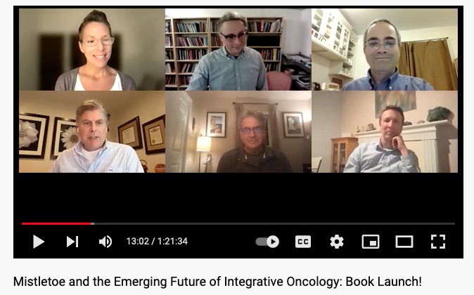 Integrative Oncology Book Launch: Author team interview now on YouTube